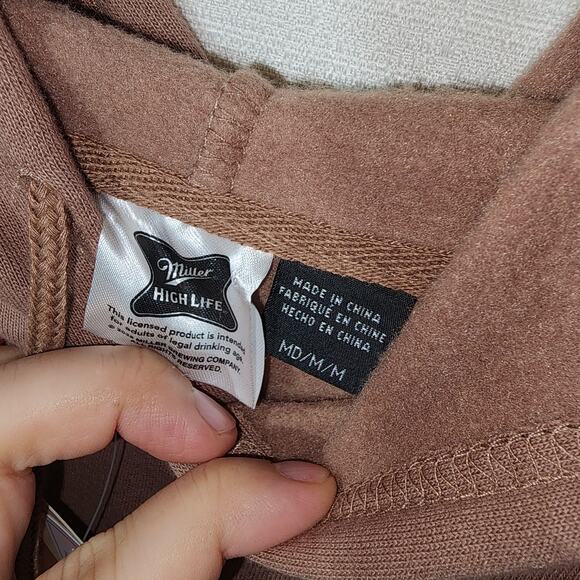 Miller 1903 High life men's  Hoodie Medium - Picture 4 of 6